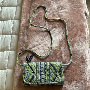 Vera Bradley mini cross body/clutch